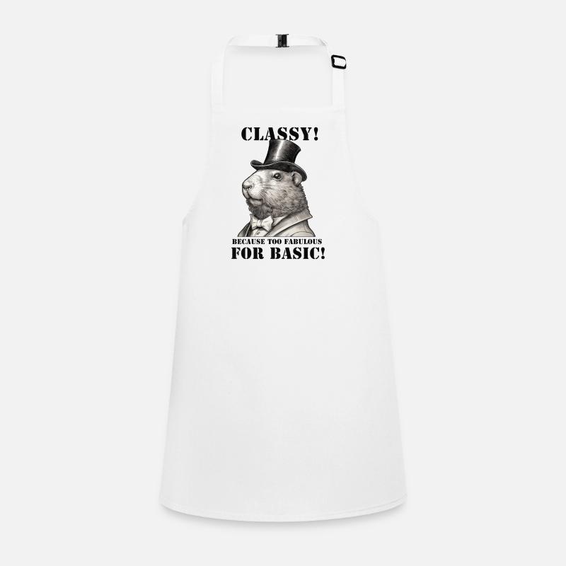 Drôle de Capybara Tablier Enfant