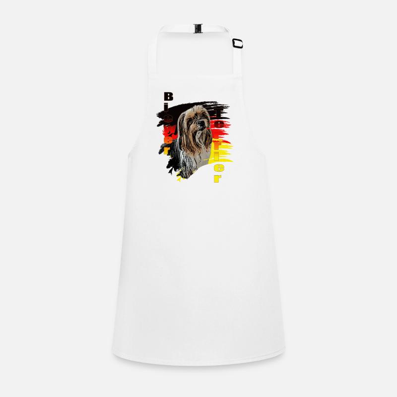 Biewer Terrier Flag Germany Children's Apron
