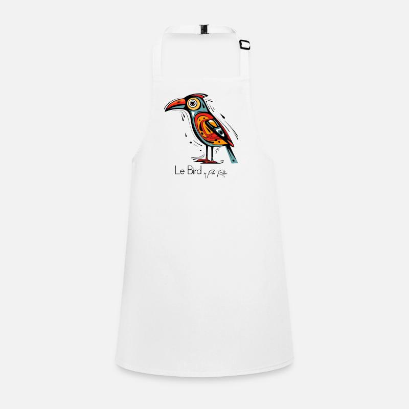 The Abstract Art Bird Children's Apron