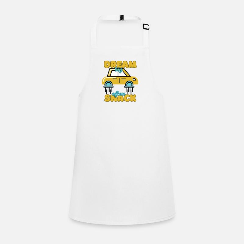Dream Big Snack Often Children's Apron