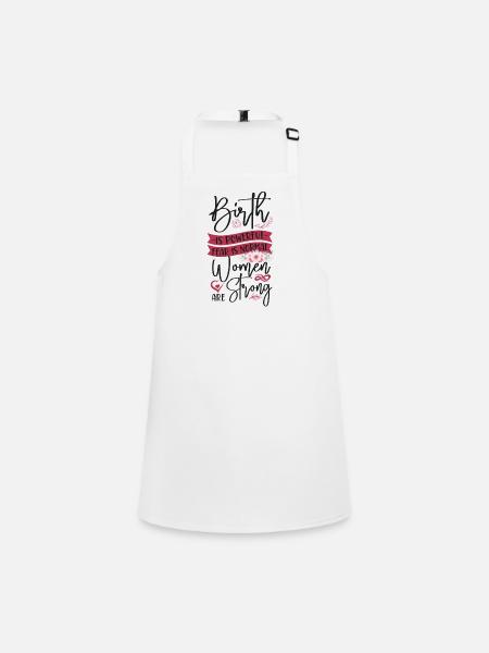 LD Labour And Delivery Nurse - Children's Apron - white - Front