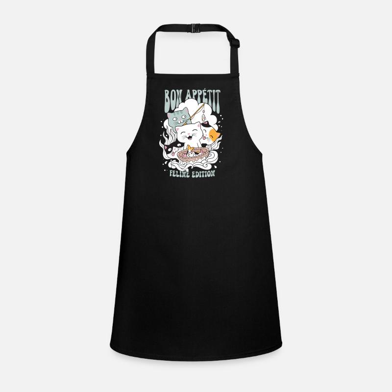 Bon Appetit feline edition Children's Apron