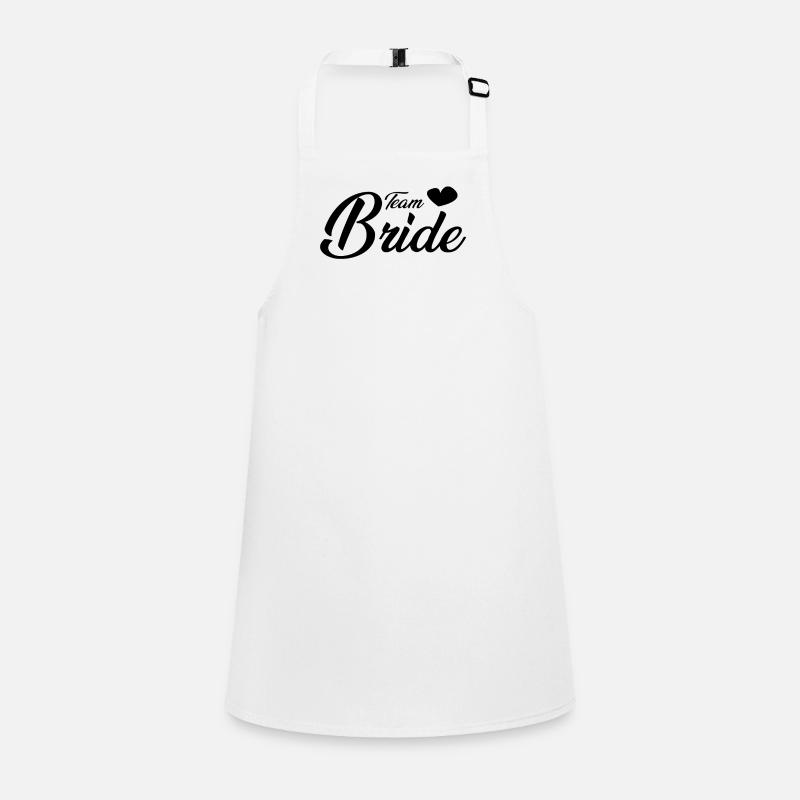 Team Bride Schürze für Kinder