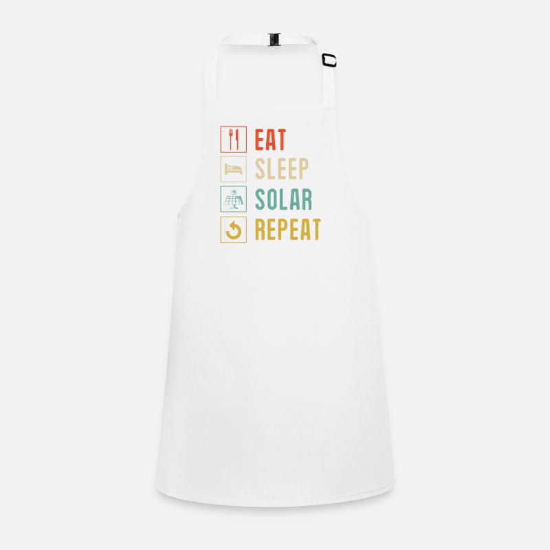 Solar Panel Solar Energy Solar Power Children's Apron