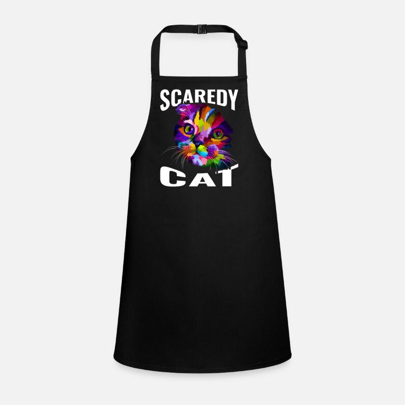 Scared Cat Children's Apron
