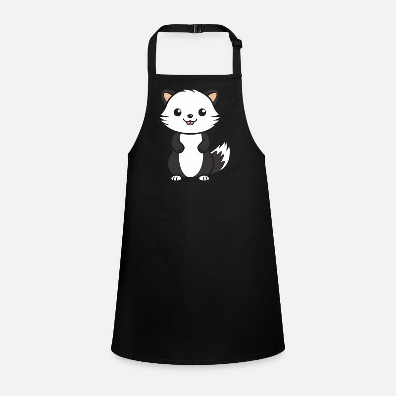 Humor little weasel Children's Apron