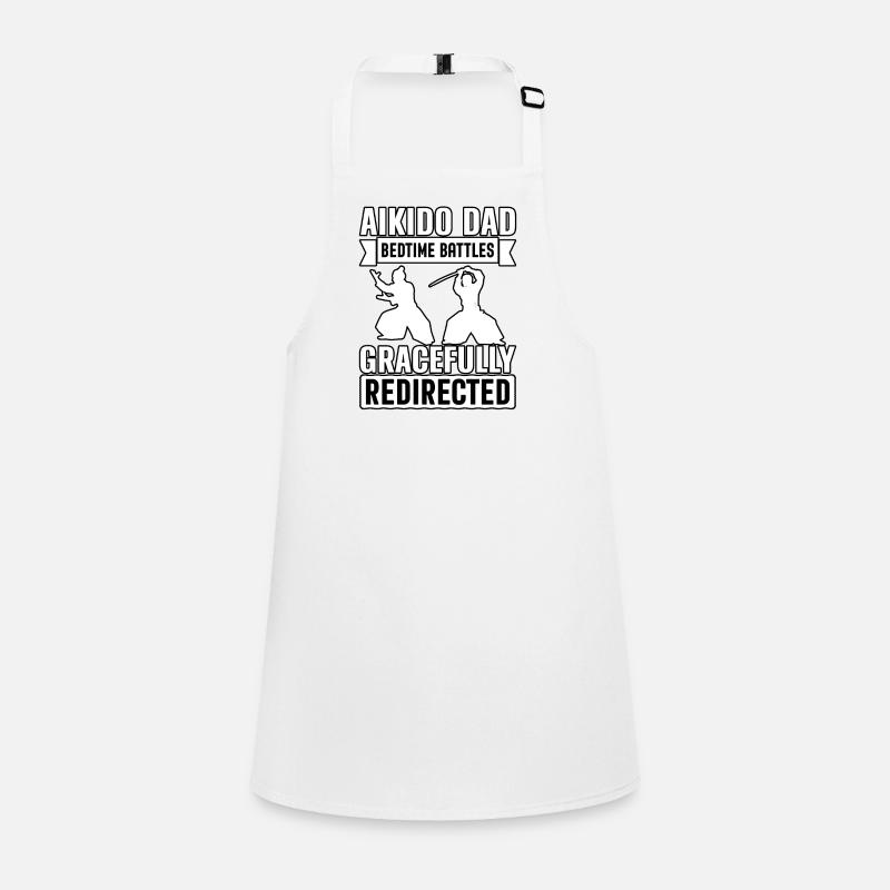 Les batailles d’Aïkido Dad à l’heure du coucher sont gracieusement redirigées Tablier Enfant