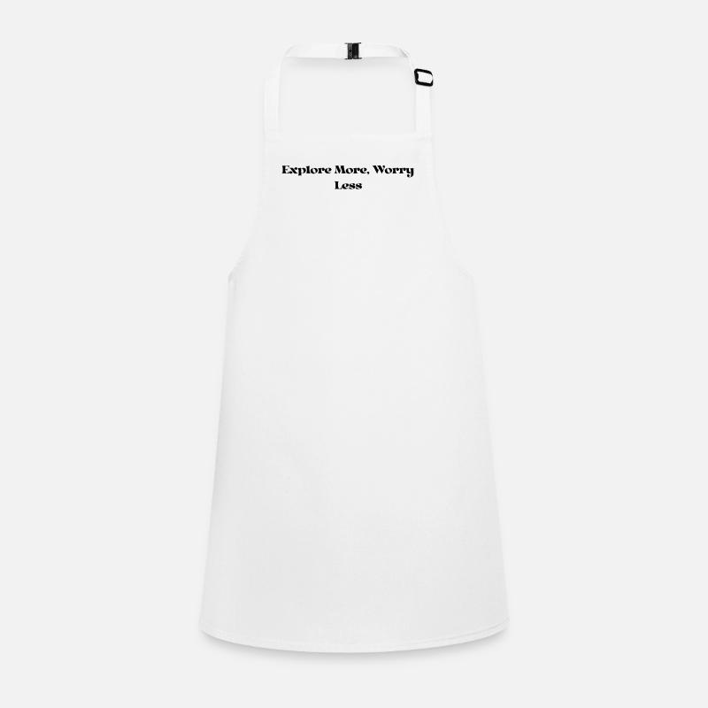 Wandern - Explore More, Worry Less Schürze für Kinder