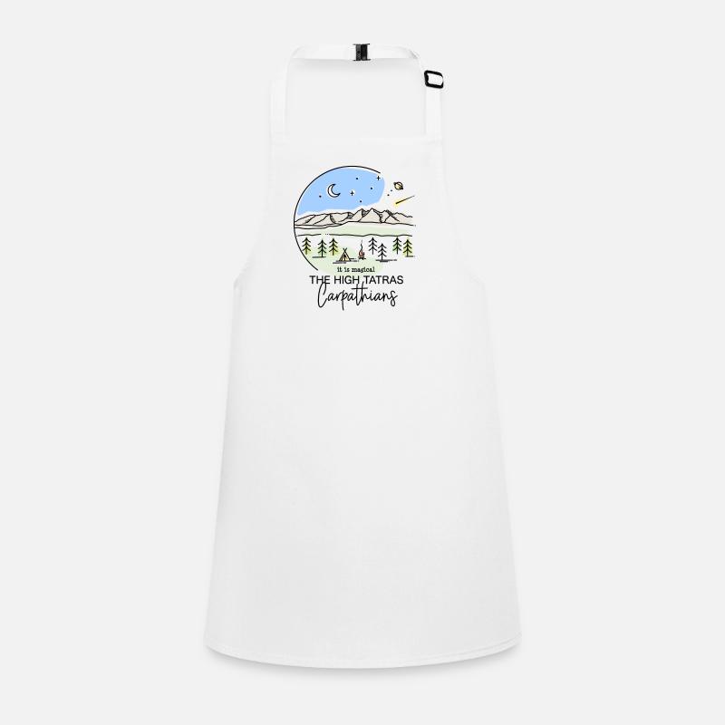 Hautes-Carpates Randonnée Souvenirs Camping Pologne Tablier Enfant