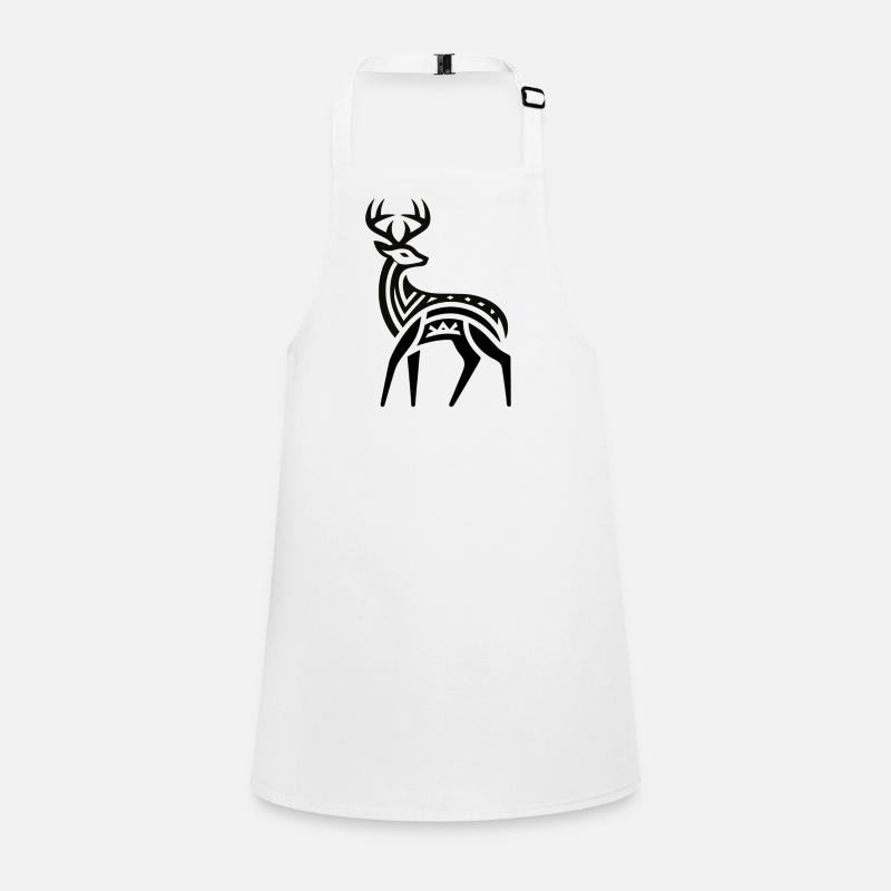 Deer Native American Zodiac Children's Apron