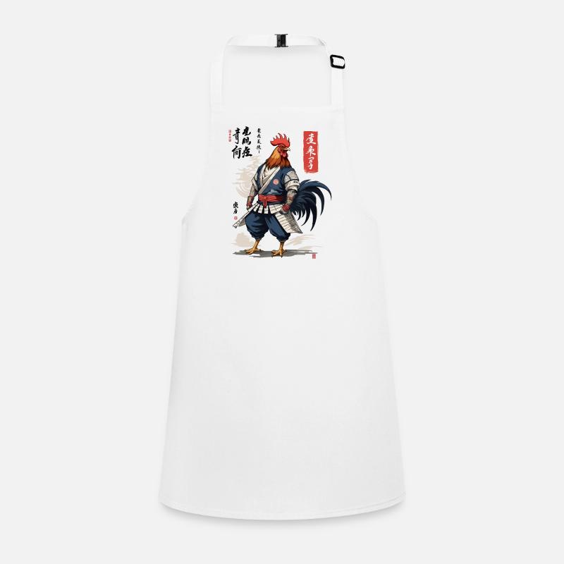 Samurai Ronin Vintage Japan Ukiyo-E Design Children's Apron