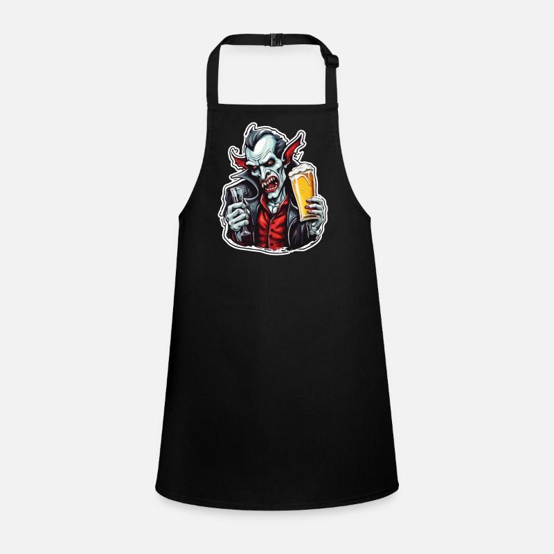 Vampire / Dracula / Bloodsucker / Halloween / Myth Children's Apron