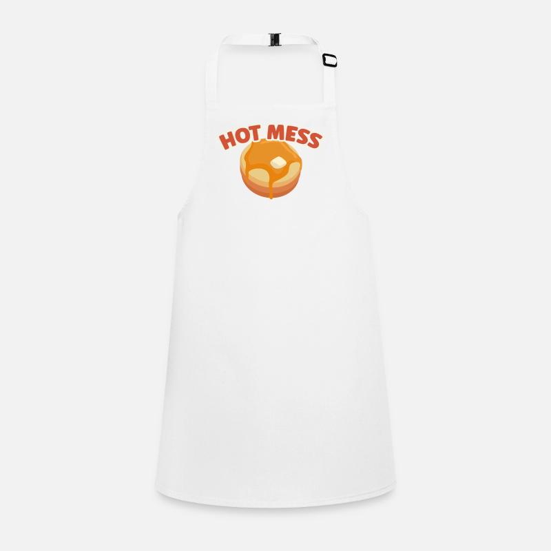 Pancake Lover Kids Hot Mess Schürze für Kinder