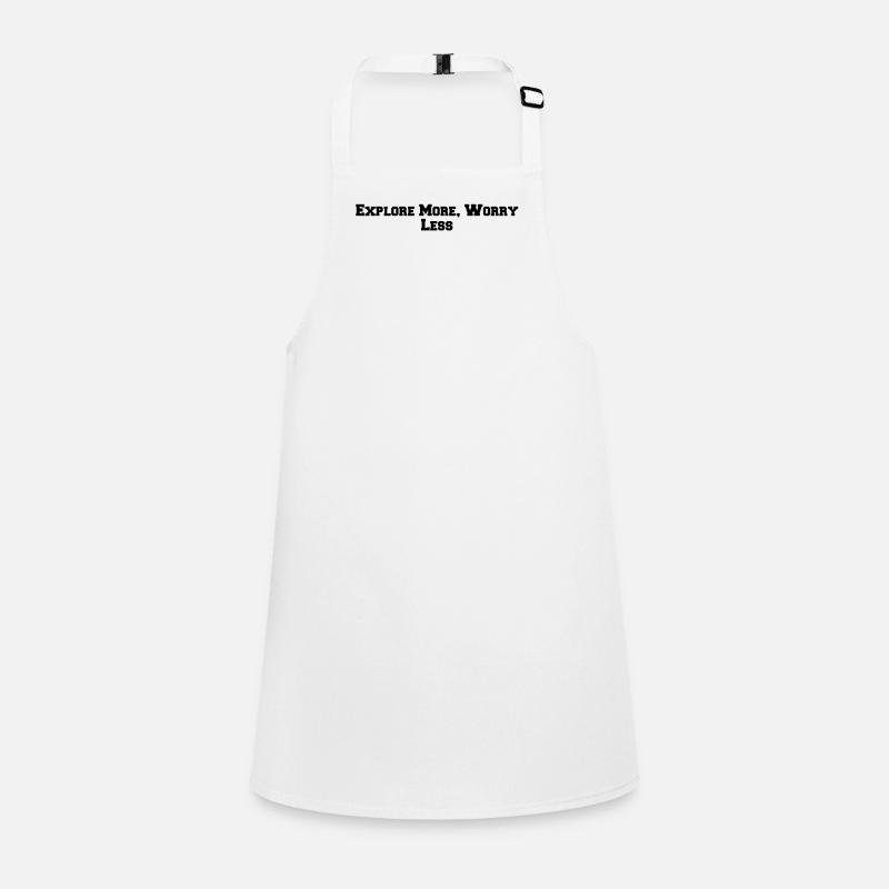 Wandern - Explore More, Worry Less Schürze für Kinder