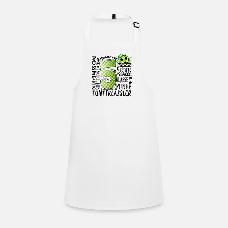 5th Grade Football Children's Apron