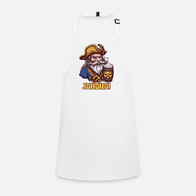 Johoho and a Keg: Retro Pirate Children's Apron