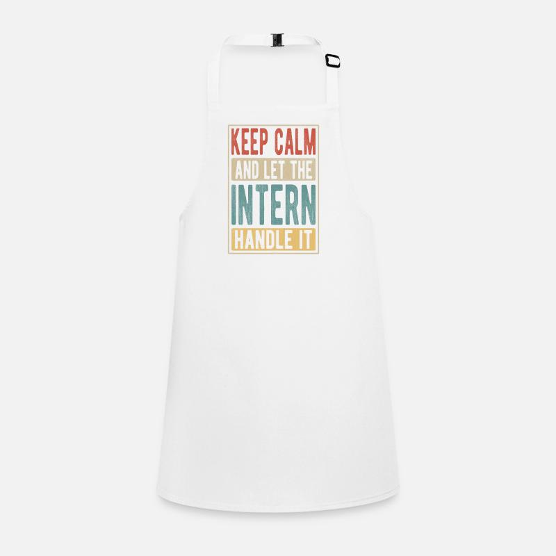 Intern Retro Gift Children's Apron