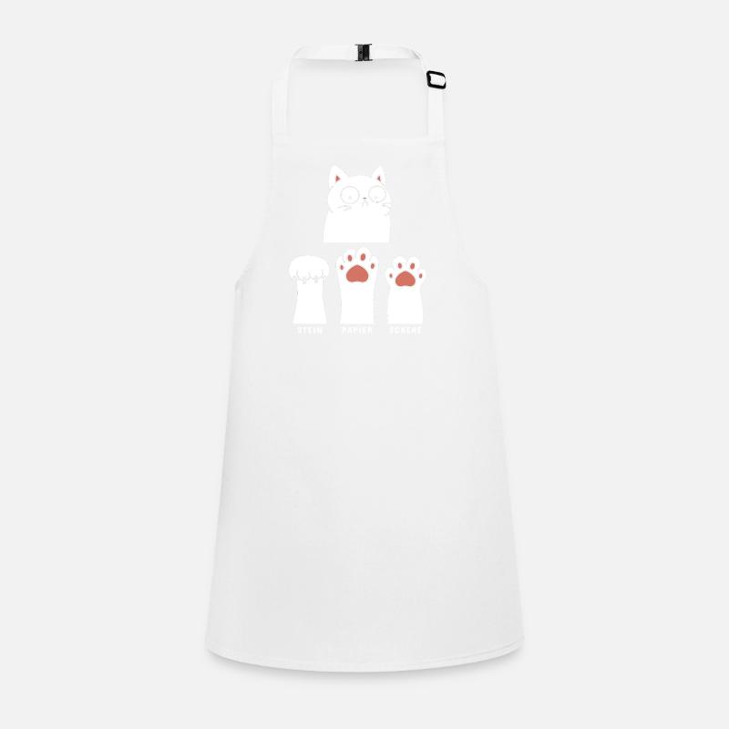 Stone Paper Scissors Children's Apron
