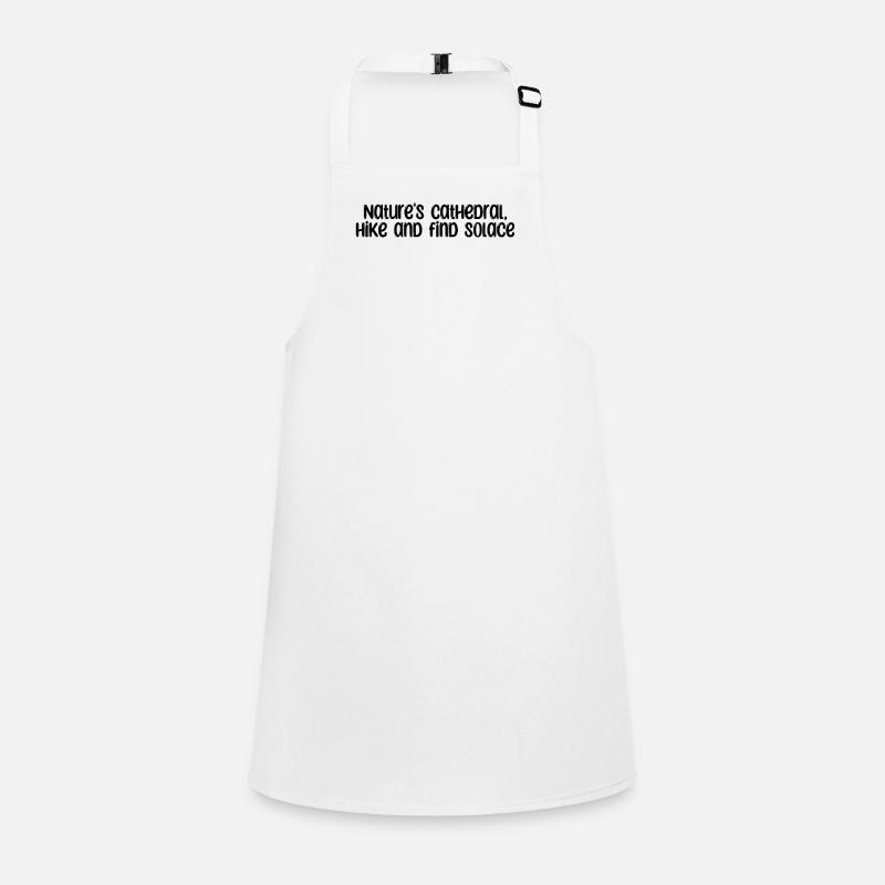Hiking - Nature's cathedral, hike and find Children's Apron