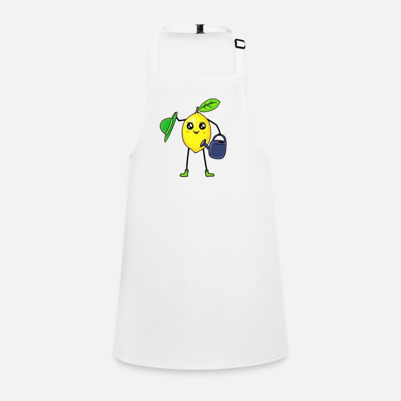 Lemon Fruit Fruit Gardener Watering Can Children's Apron