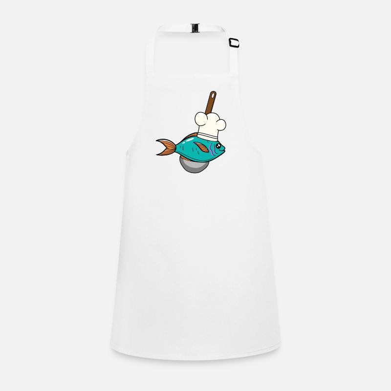 Poisson Poisson Chef Chapeau De Soupe Louche Tablier Enfant