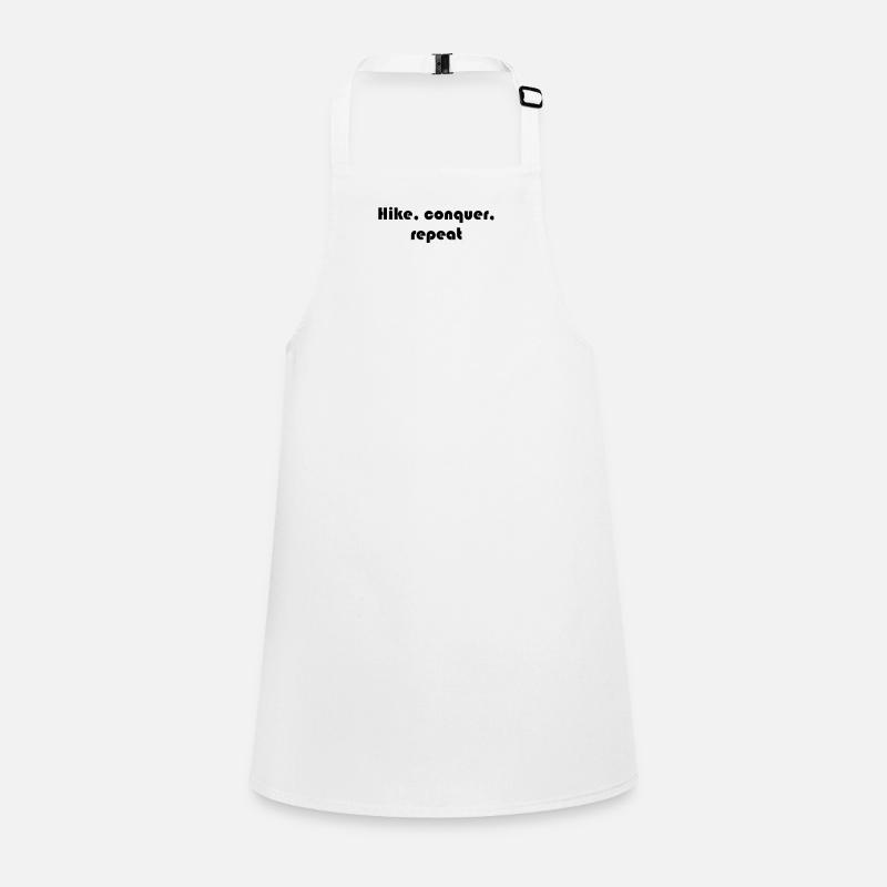 Wandern - Hike, conquer, repeat Children's Apron