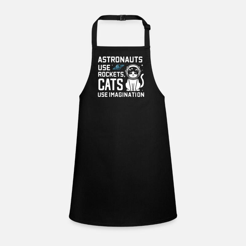 Cat, Astronaut, Astronomy, Outer Solar System Children's Apron