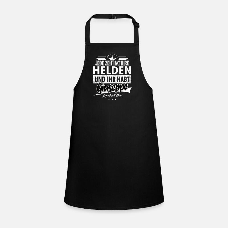 Every era has its heroes You have Giuseppe Children's Apron