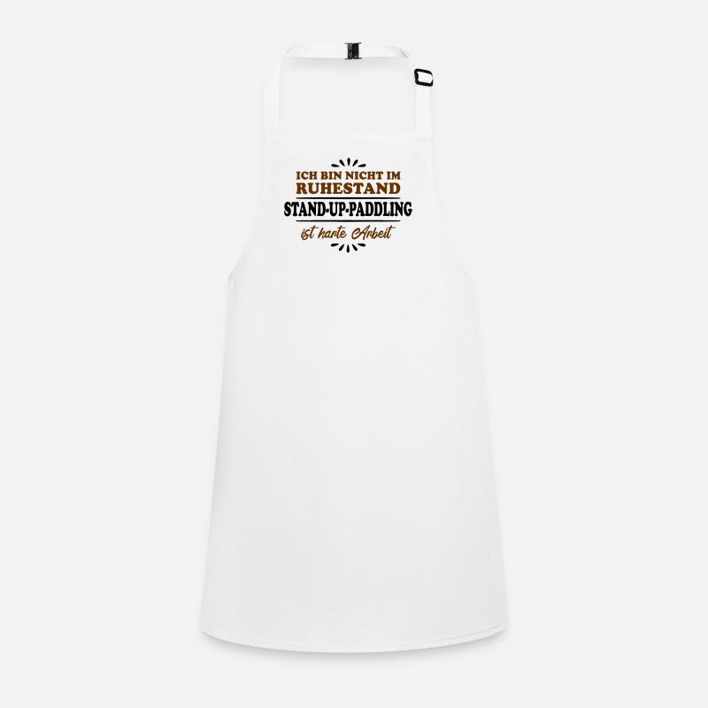 Pensionné Retraité Stand-up Paddle Tablier Enfant