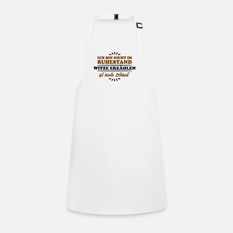 Retirement Retiree Retiree Joke Teller Children's Apron
