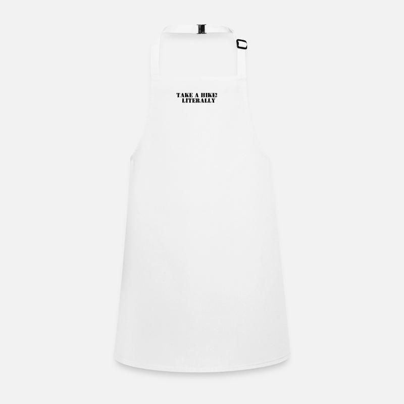 Wandern - Take a Hike, Literally Children's Apron