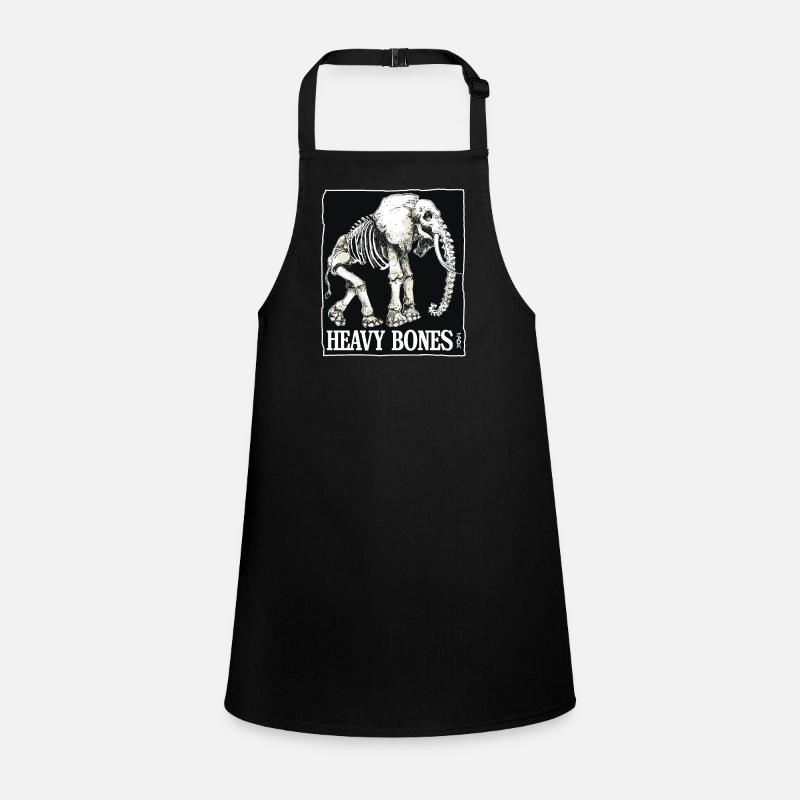 Heavy Bone Elephant Design Children's Apron