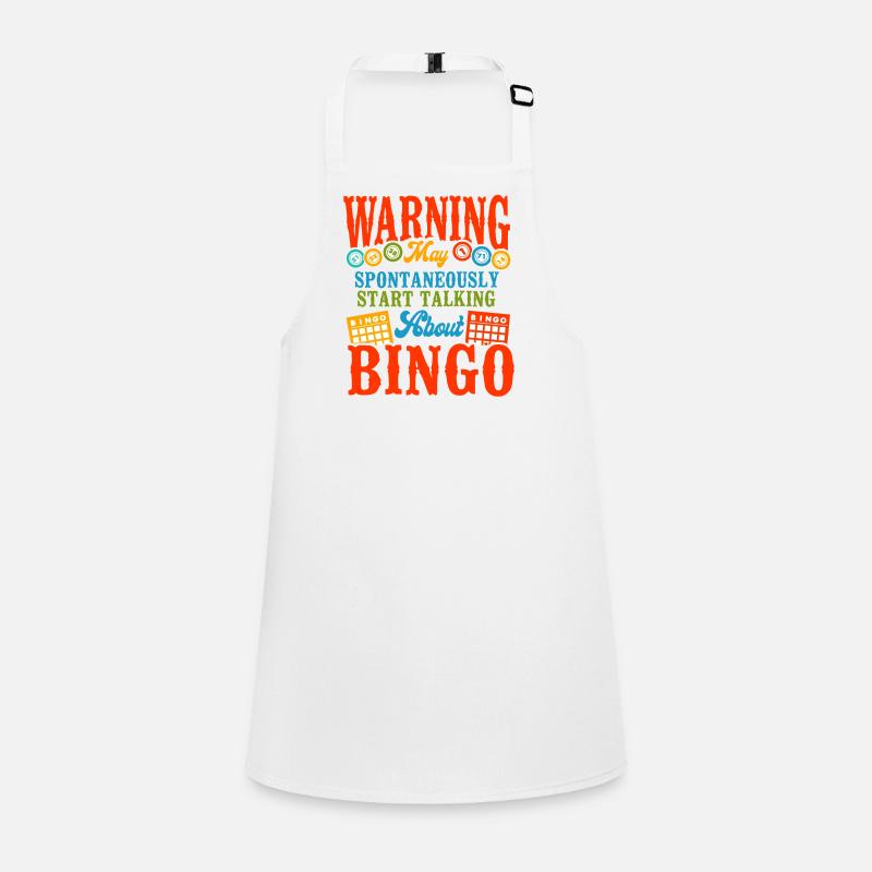 Bingo Player Warning May Children's Apron