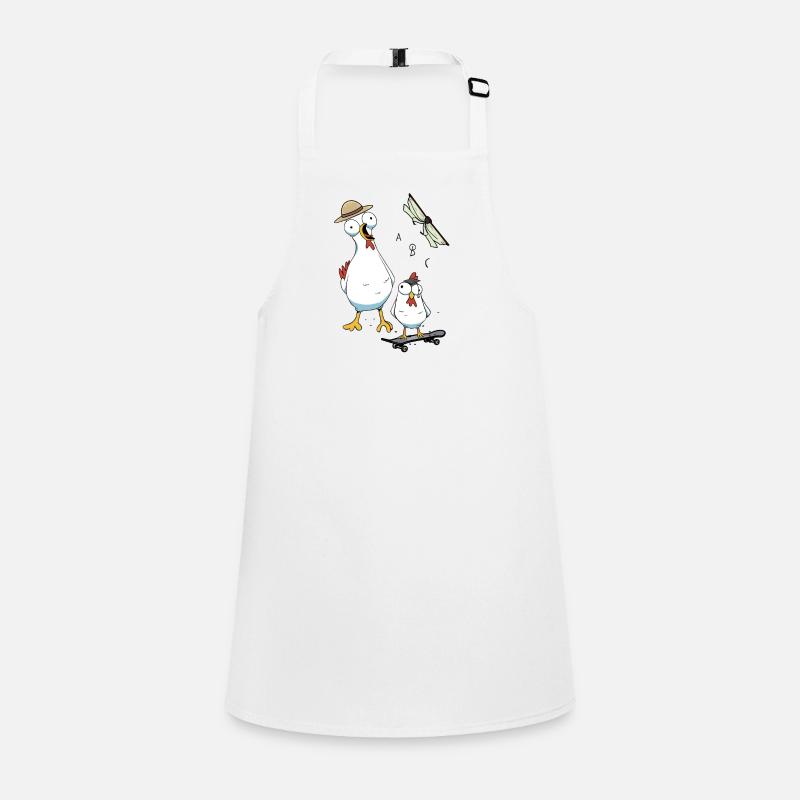 Chickens School Enrollment First Grade Child Children's Apron