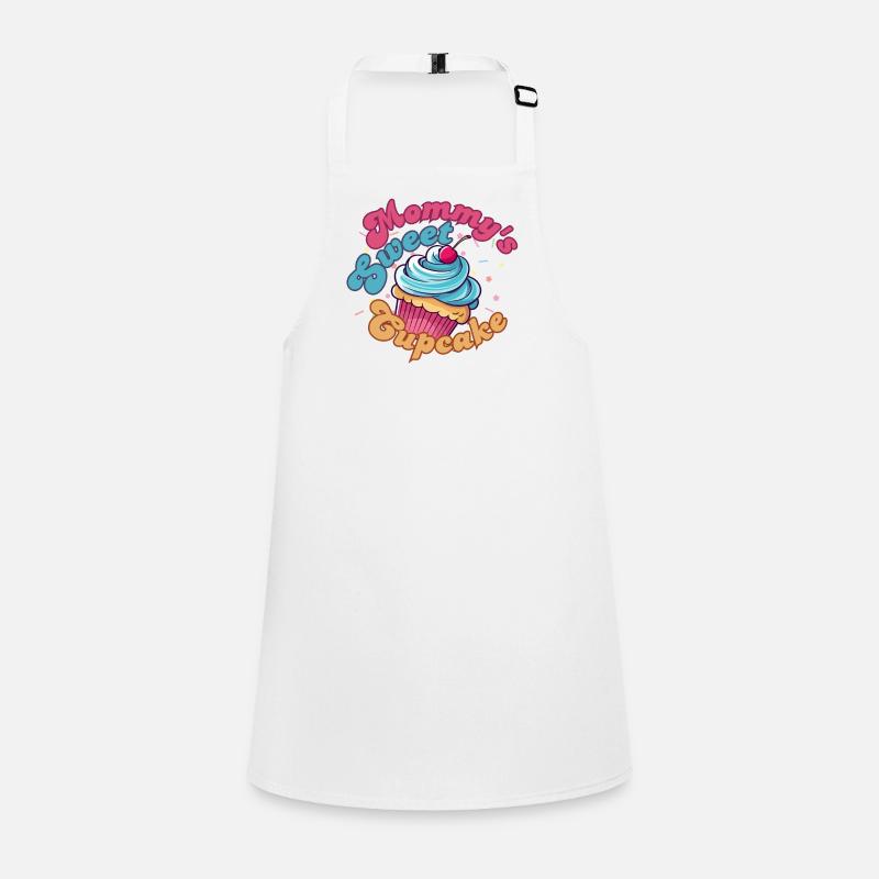 Mamas süßer Cupcake Schürze für Kinder