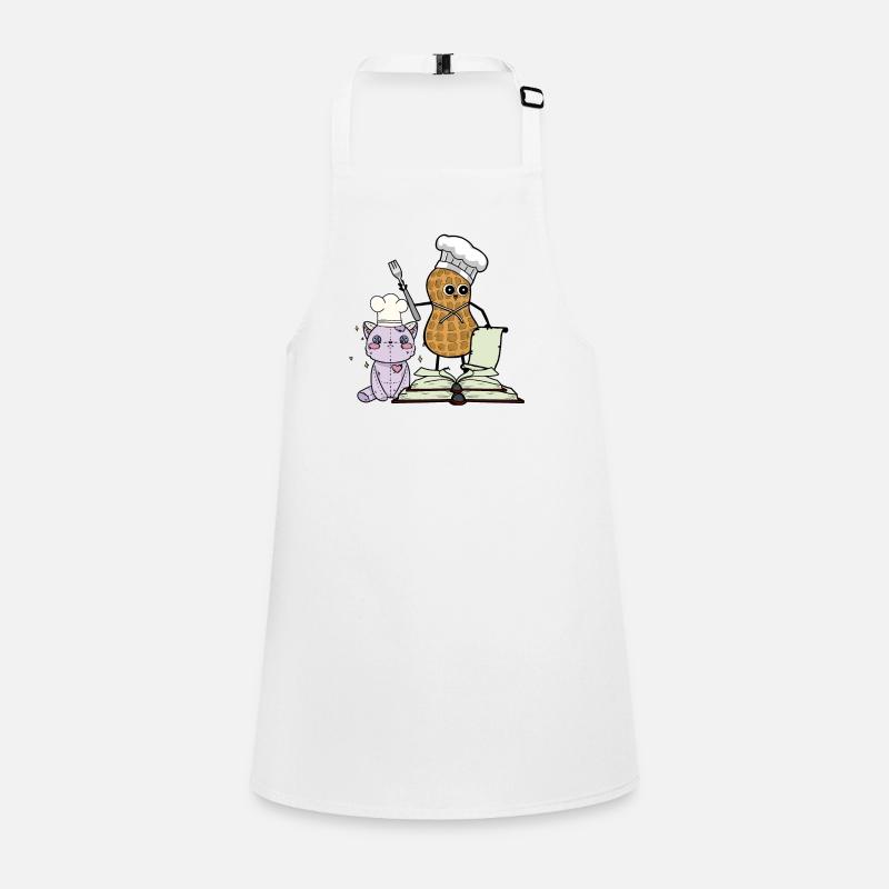 ERDNUSS KOCH FREUNDE KOCHEN Schürze für Kinder