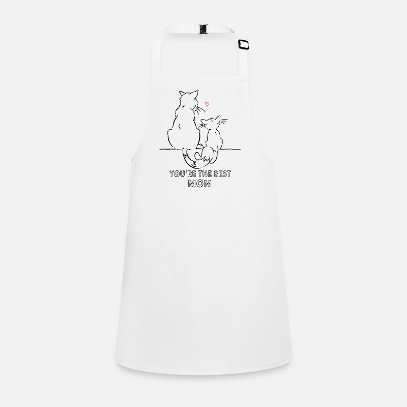 Mama, Best Mom Katze Nö Muttertag Schürze für Kinder