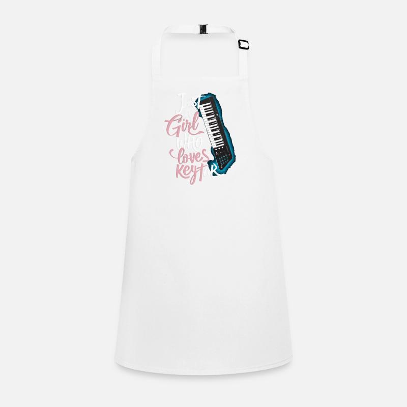 Keytar Keyboard Gift Children's Apron