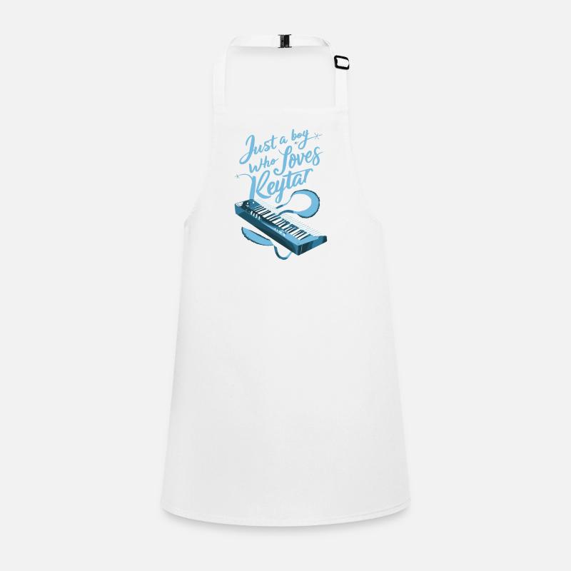 Keytar Keyboard Gift Children's Apron
