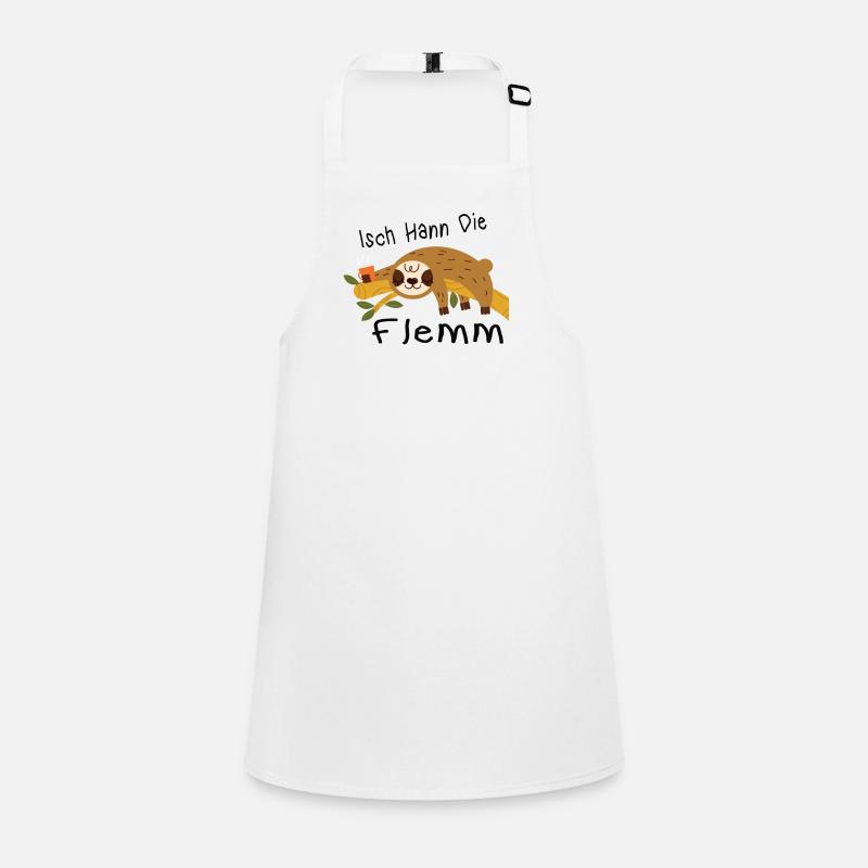 Isch Hann the Flemm Saarland Saarland dialect Children's Apron
