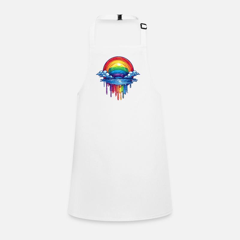 Cloud & Rainbow Portal Children's Apron