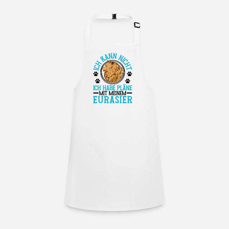 Plans with my Eurasier Eurasian Spitz Children's Apron