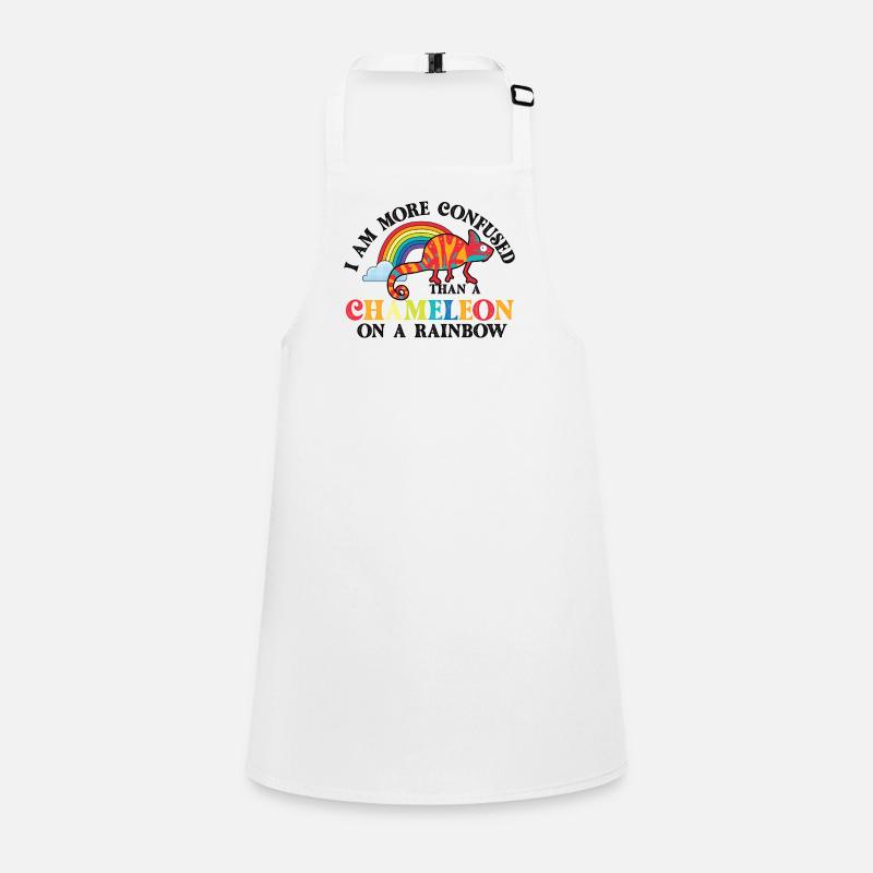 I'm more confused than a chameleon Children's Apron