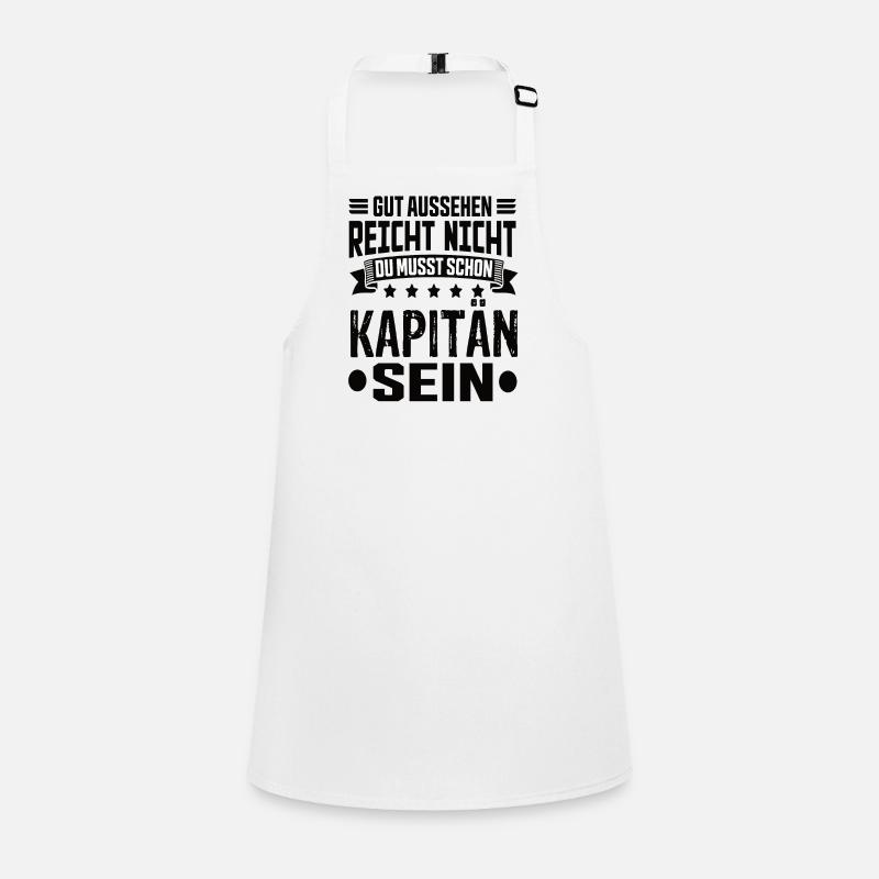 Kapitän Schürze für Kinder