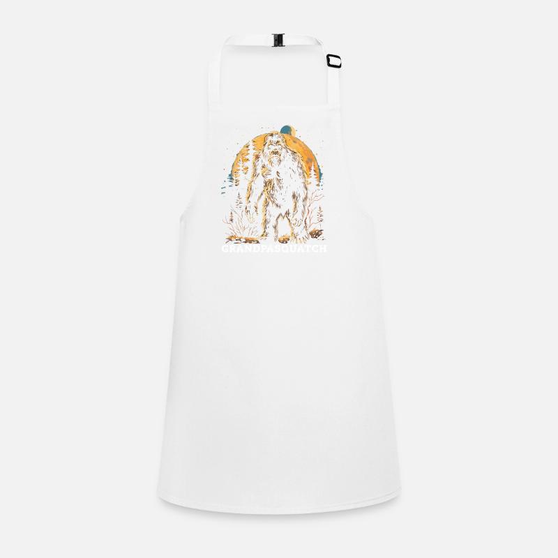 Grandpa Squatch Children's Apron