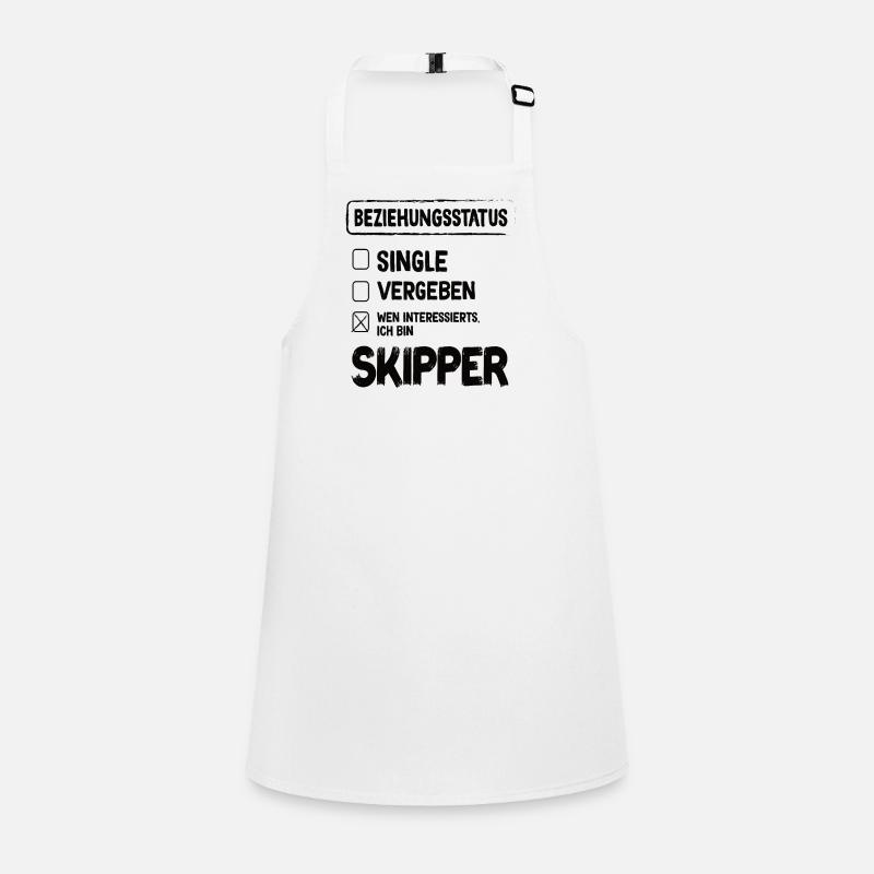 Skipper Relationship Status Skipper Sailing Sailor Children's Apron