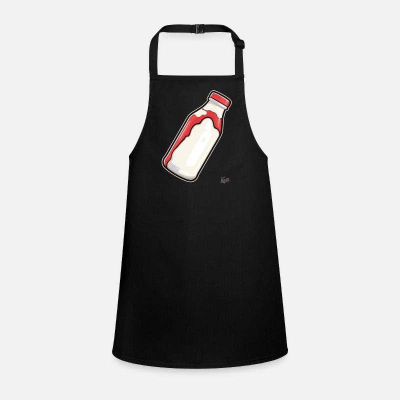 Dairy Milk Bottle Children's Apron