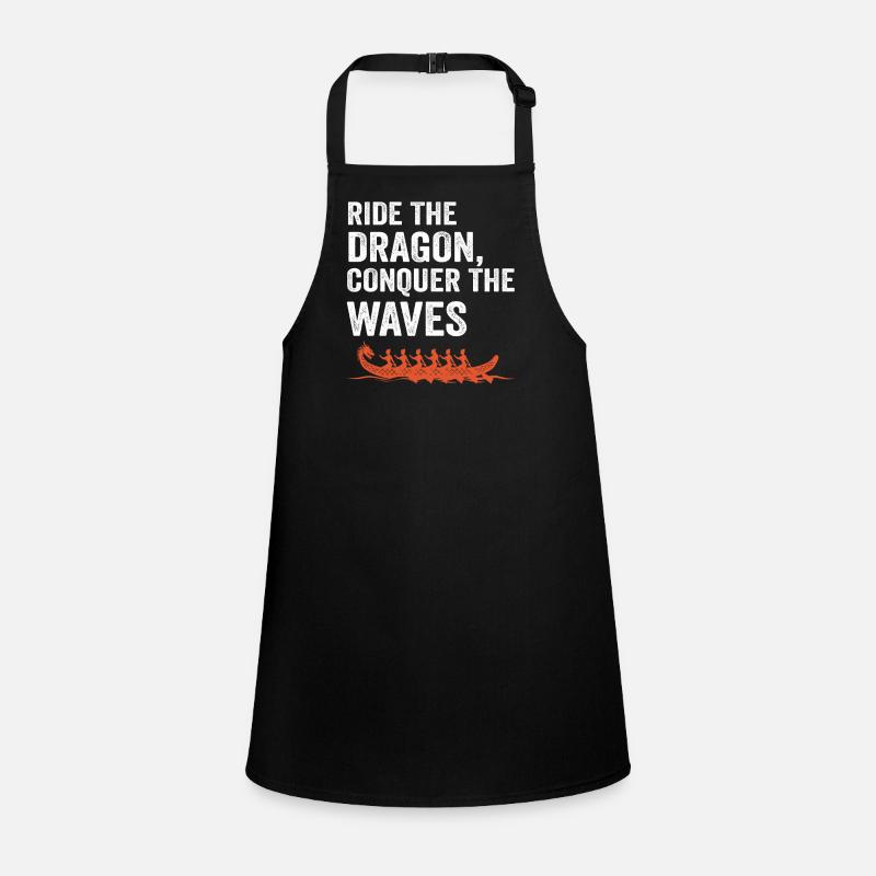 Ride The Dragon, Conquer The Waves Children's Apron