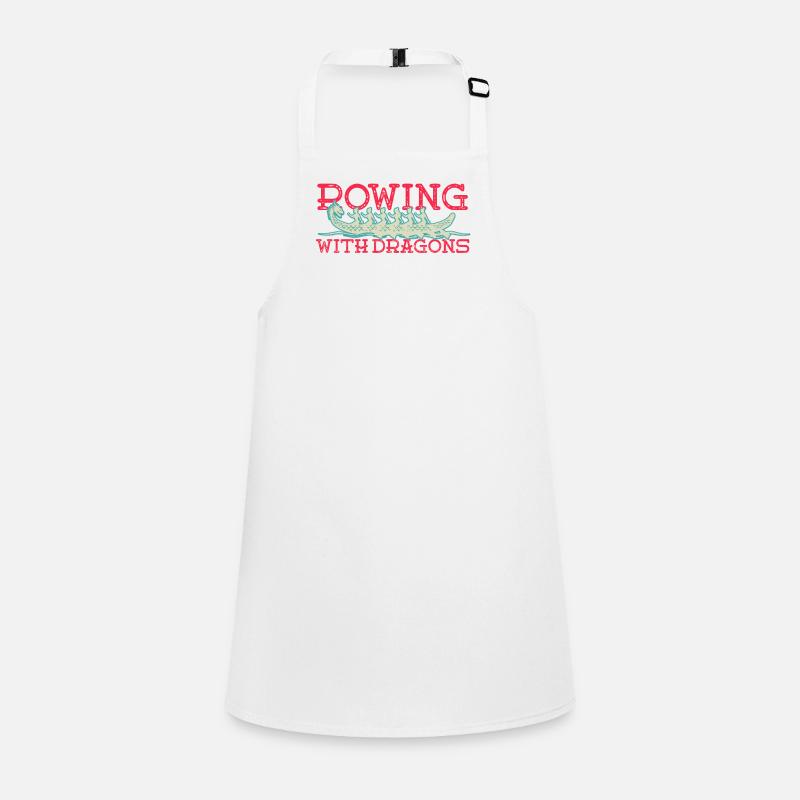 Rudern mit Drachen Drachenboot Schürze für Kinder