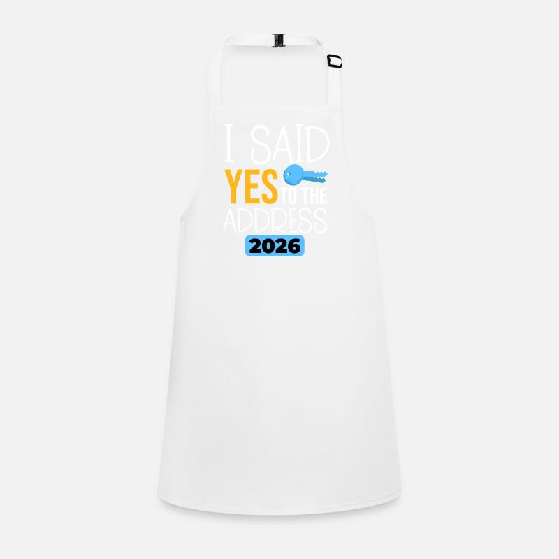 J’ai dit oui à l’adresse 2026 Tablier Enfant